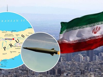 Іран запустив 2 ракети у бік Кіпру