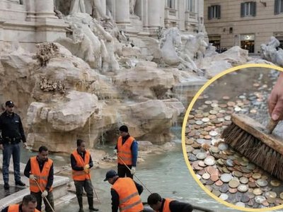 У фонтані щороку виловлюють півтора мільйони євро