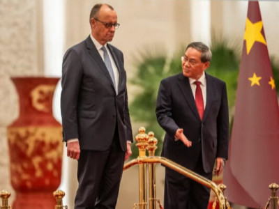 Канцлер Німеччини Фрідріх Мерц налагоджує відносини з Китаєм (ВІДЕО)