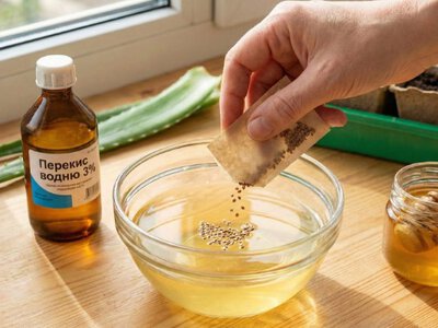 Насіння зійде майже все - просто замочіть його у цьому розчині