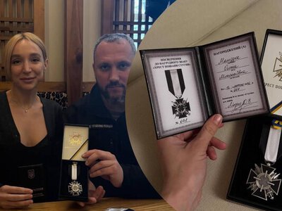 Олена Мандзюк отримала нагороду від спецпідрозділу ГУР