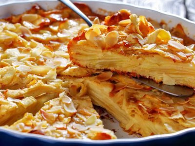 Дякую сусідці за рецепт! Чудовий пиріг з яблук, який тепер готую щонеділі