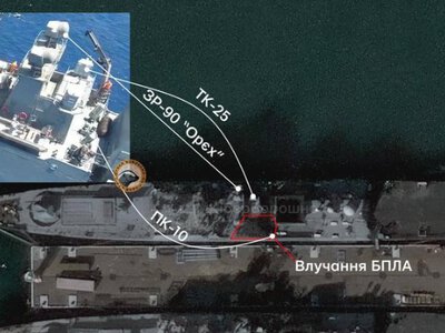 Російський фрегат більше не може бити Калібрами: що відомо про атаку на порт Новоросійськ