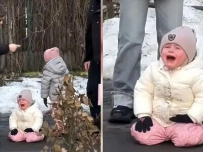 Розплакалась біля зачиненого зоопарку: відео з дівчинкою стало вірусним у мережі