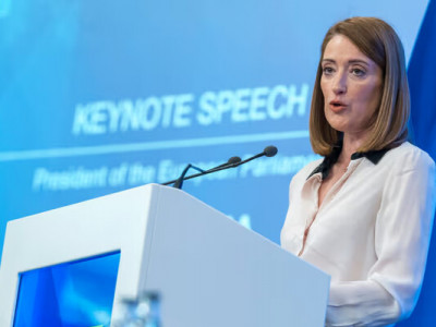 «Чим довше ми зволікаємо, тим більше простору залишаємо іншим» — президентка Європарламенту про вступ України до ЄС