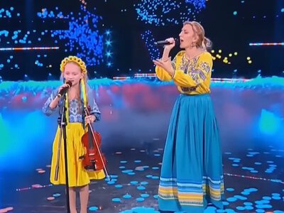 Українська співачка з 10-річною донькою зачарували суддів на Голосі Італії