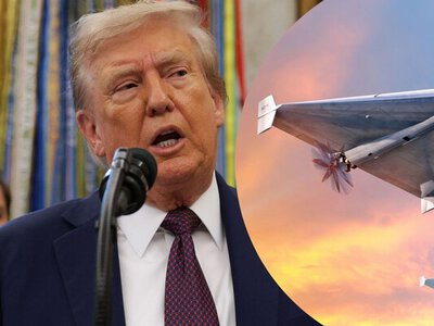 "Перевіряємо": Трамп відреагував на можливу атаку іранських дронів на Каліфорнію