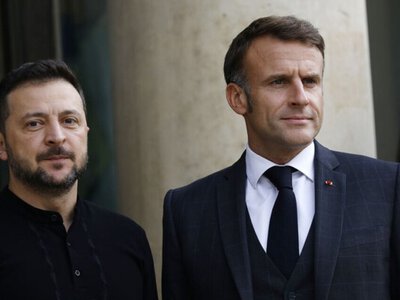 Зеленський цього тижня зустрінеться з Макроном у Парижі – ЗМІ