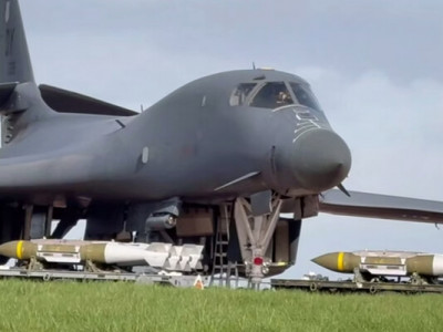 Американські бомбардувальники B-1B у Великій Британії готують до ударів по цілях в Ірані
