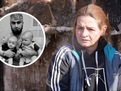 Жінка, яка під час російського обстрілу Богодухова втратила чоловіка та трьох дітей, народила доньку (фото)