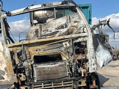 росіяни атакували безпілотником вантажівку: загинув водій