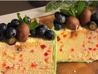 Паска в шоколаді без духовки – має ефектний вигляд, а насправді готується дуже просто. Рецепт