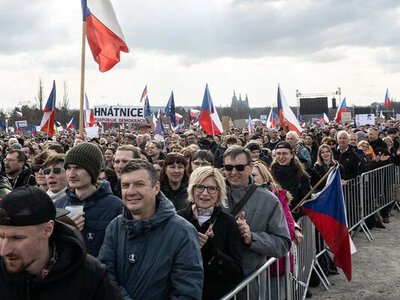 У Празі тисячі людей вийшли на протест проти політики уряду Андрія Бабіша