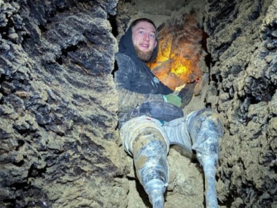 Ветеран на протезах дослідив найдовшу печеру світу