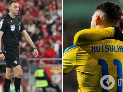 Україна отримала суперфартового арбітра на матч зі Швецією в плей-оф відбору ЧС-2026