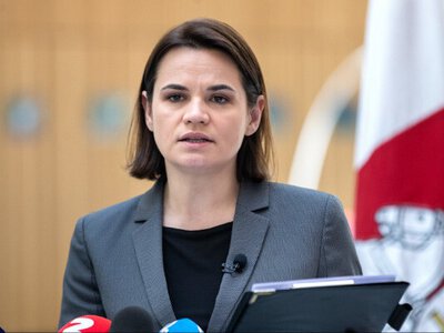 Тихановська закликала зміцнити співпрацю України з білоруською опозицією