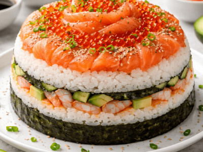 Великдень по-новому: ефектна суші-паска замість класичної (відео)