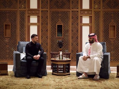 Зеленський і наслідний принц Саудівської Аравії підписали угоду про співробітництво у оборонній галузі