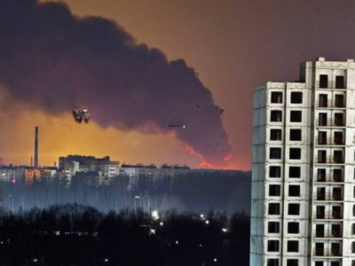 У росії після ударів БПЛА спалахнув один із найбільших НПЗ