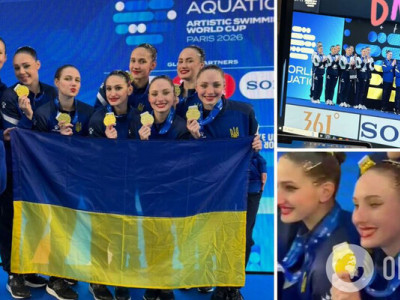 Україна виграла золото Кубку світу з артистичного плавання. Відео фантастичного виступу та гімну на нагородженні