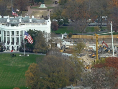 Суд заборонив Трампу продовжувати будівництво бальної зали у Білому домі: в адміністрації відреагували