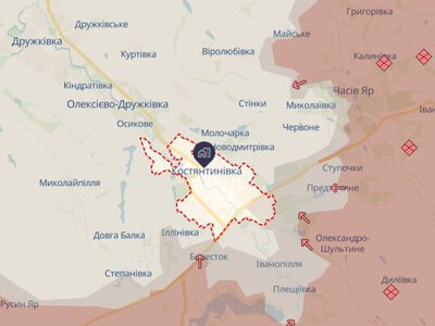 Командування РФ встановило дедлайн для захоплення Костянтинівки до 25 квітня