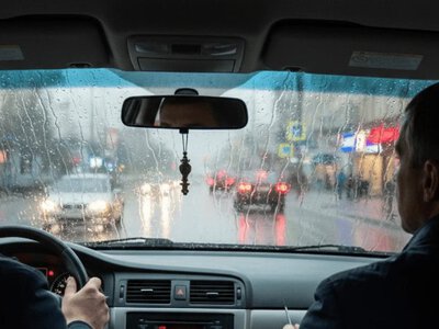 Як безпечно керувати автомобілем під час дощу: поради поліції