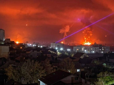 Дрони атакували нафтотермінал у Новоросійську, виникла пожежа