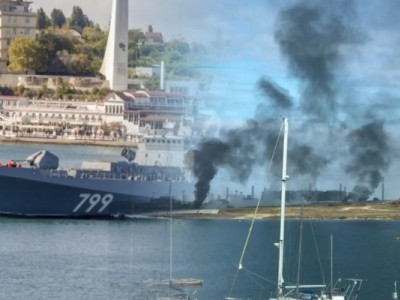 Доправили благодатного вогню. ЗСУ вдарили по носію Калібрів фрегату Адмірал Макаров