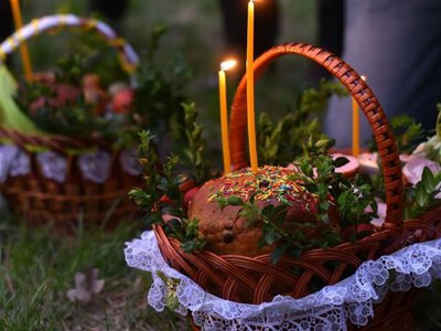 Літургії та освячення пасок: розклад богослужінь на Великдень