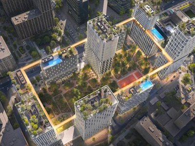 Простір, який "працює на людину": що відомо про новий у центрі Києва