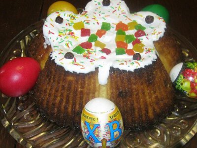 Смачна печена сирна паска  “Ніжність”