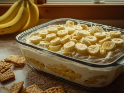 Сирна запіканка з бананом: ніжний десерт без зайвих зусиль