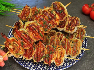 Трендовий шашлик-лаваш: покроковий рецепт