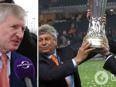 З'явилося відео з Рінатом Ахметовим на похороні Луческу. Відео