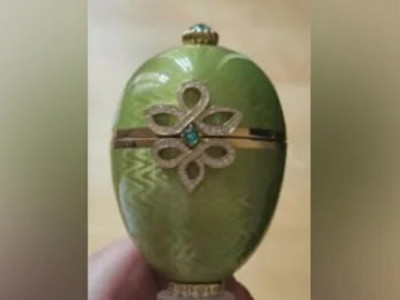 У Лондоні знайшли вкрадену сумку з яйцем Фаберже