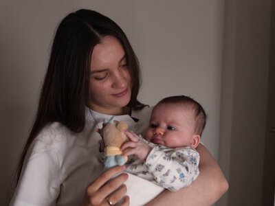 Вдова пілота F-16 розповіла про народження доньки після загибелі чоловіка