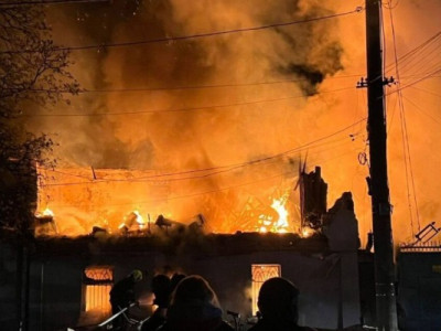 Після повторної атаки дронів горить важлива нафтоперекачувальна станція на півдні рф