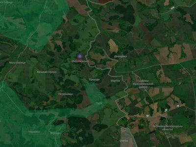 Сили оборони України відійшли на нові рубежі поблизу селища Миропільського на кордоні з РФ