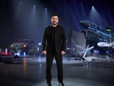 Зеленський заявив про перший в історії штурм позицій РФ силами роботів і дронів