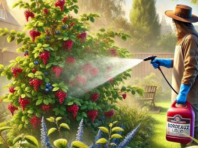 Обробка саду бордоською рідиною: чи можна застосовувати після розпускання бруньок