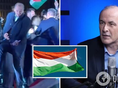 Епічний танець радості майбутнього міністра охорони здоров'я Угорщини після фіаско Орбана підкорив соцмережі. Відео