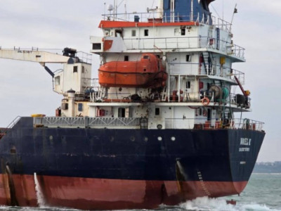 Російський дрон влучив в іноземне судно на Одещині