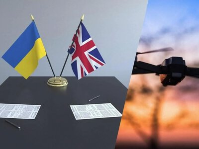Британці готові передати Україні щонайменше 120 тисяч безпілотників цього року