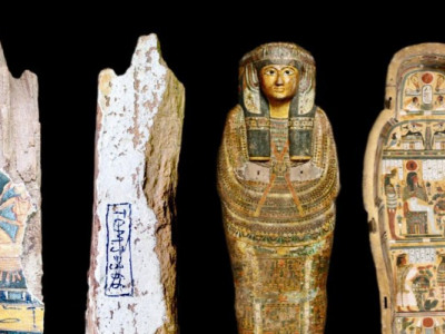 Унікальний та рідкісний артефакт - фрагмент давньоєгипетського саркофагу зберігають в Україні