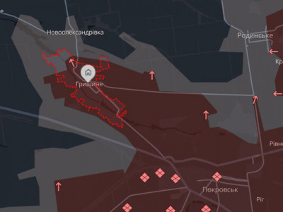 Російські війська намагаються закріпитися в центрі Гришиного біля Покровська