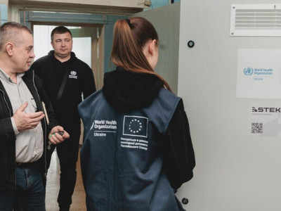 Запорізькі лікарні отримали генератори від ЄС для порятунку пацієнтів під час відключень