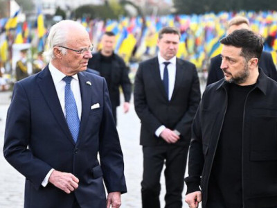 Король Швеції Карл XVI Густав прибув до Львова