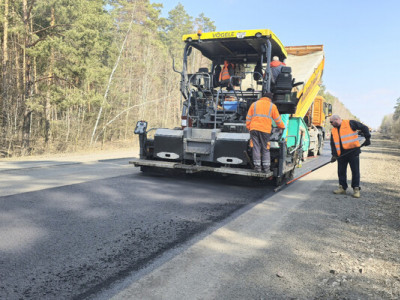 Як ремонтували дороги на Чернігівщині: служба відновлення відзвітувала за тиждень