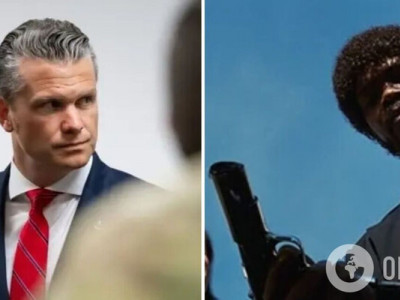 Вони не обізнані з реальністю: у Пентагоні накинулись на ЗМІ, які оприлюднили молитву Гегсета з Кримінального чтива